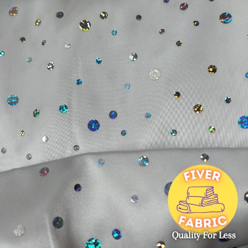 Sparkle Satin dress fabric Affordable Quality Fabrics. Fiver Fabric