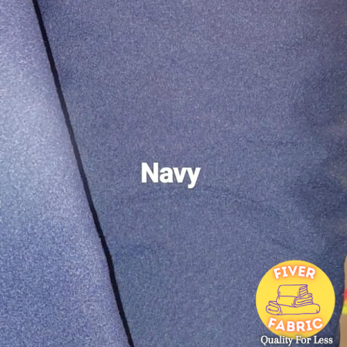 Soft Shell Plain Navy Affordable Quality Fabrics. Fiver Fabric, Quality Fabrics For Less
