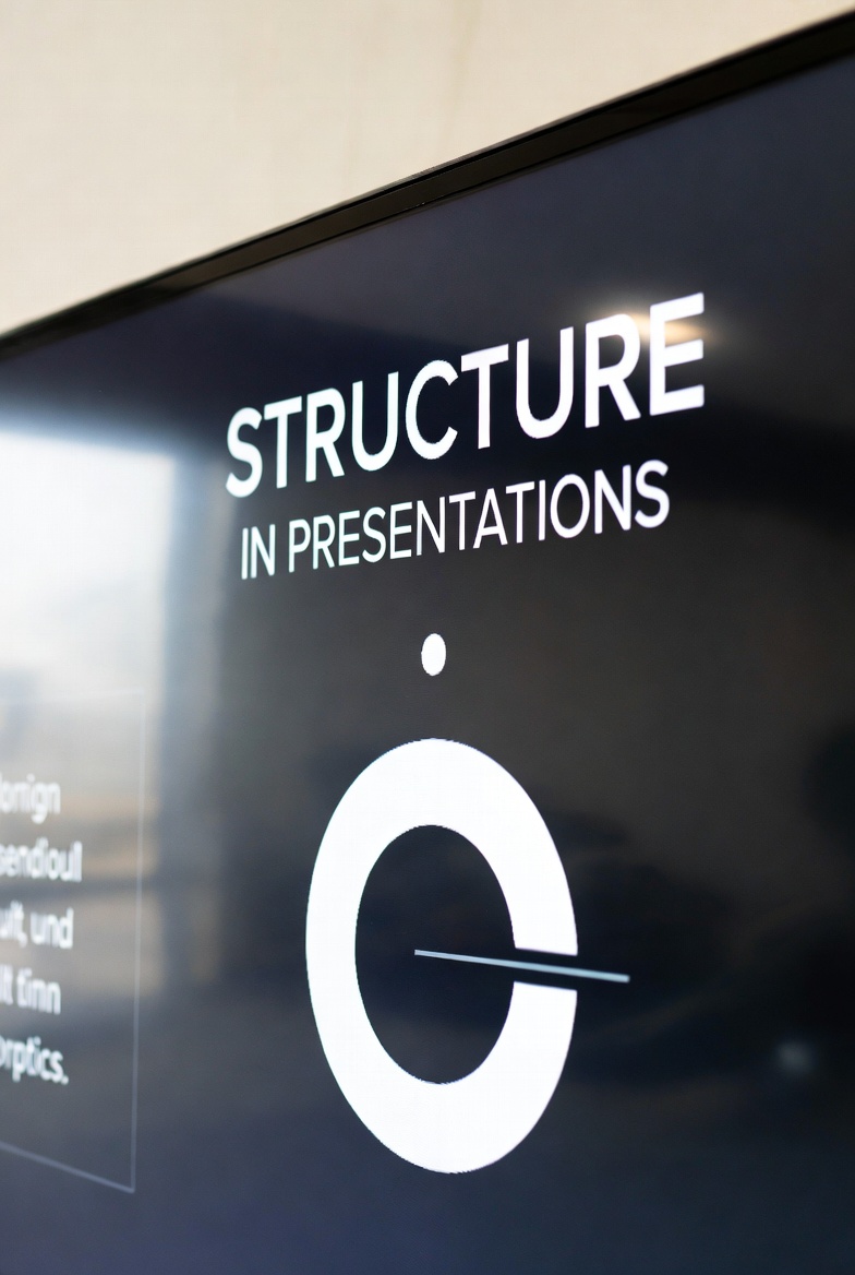 Presentation Structure: Context → Insight → Implication → Action.