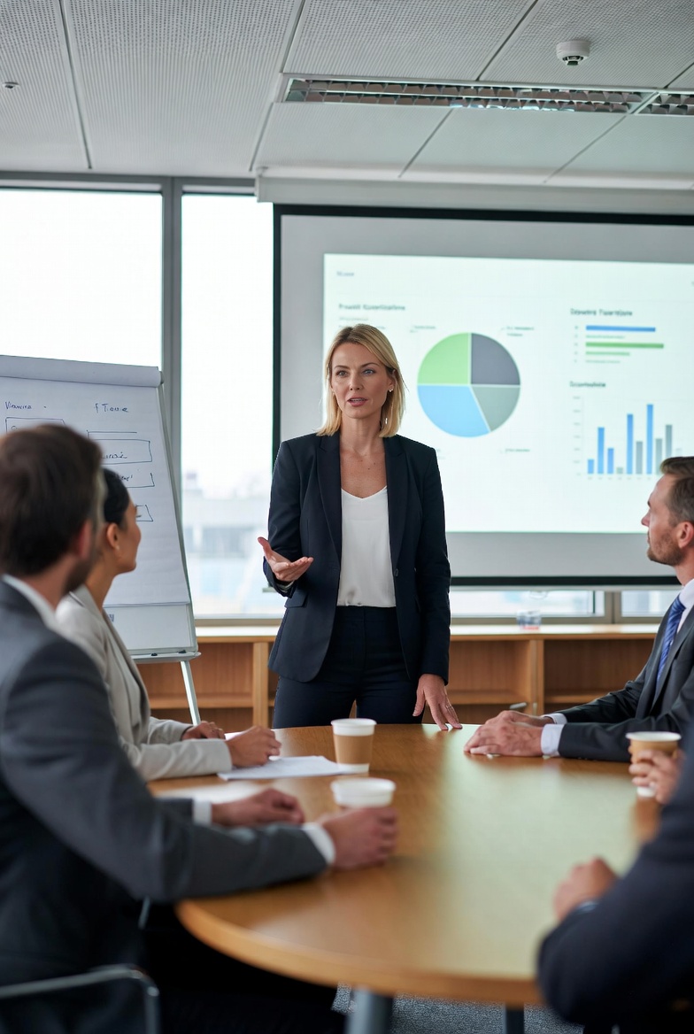 Business Meeting With International Colleagues