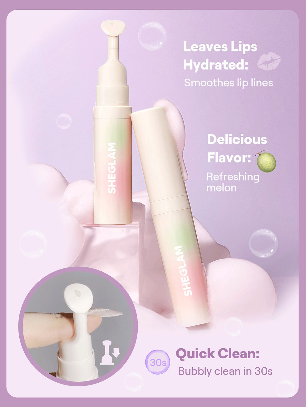 Миниатюра: Скраб для губ Bubble Buff