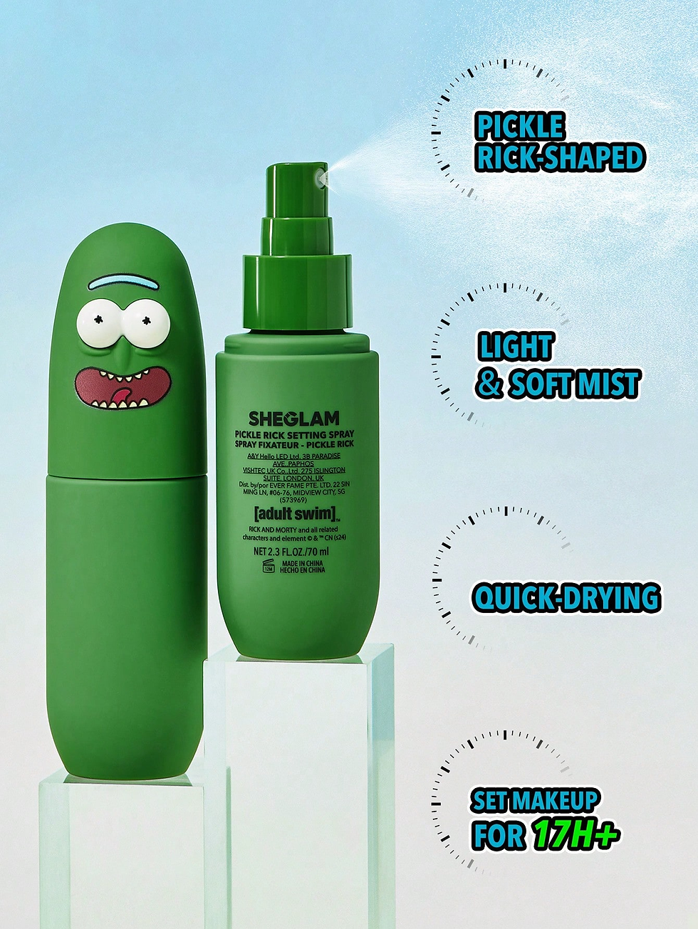 Миниатюра: Спрей-фіксатор Pickle Rick