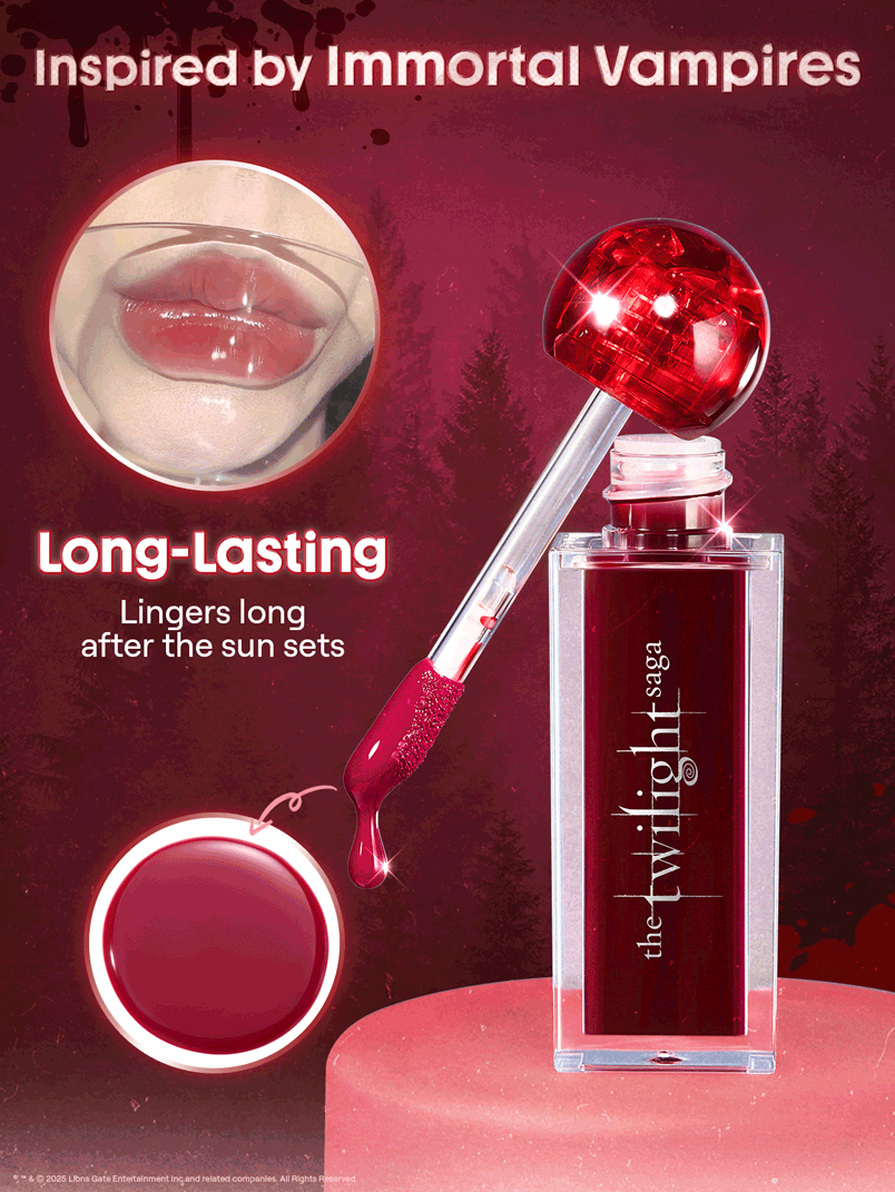 Миниатюра: Стійкий тінт для губ The Twilight Saga Immortality Lip Tint-Heart Beat