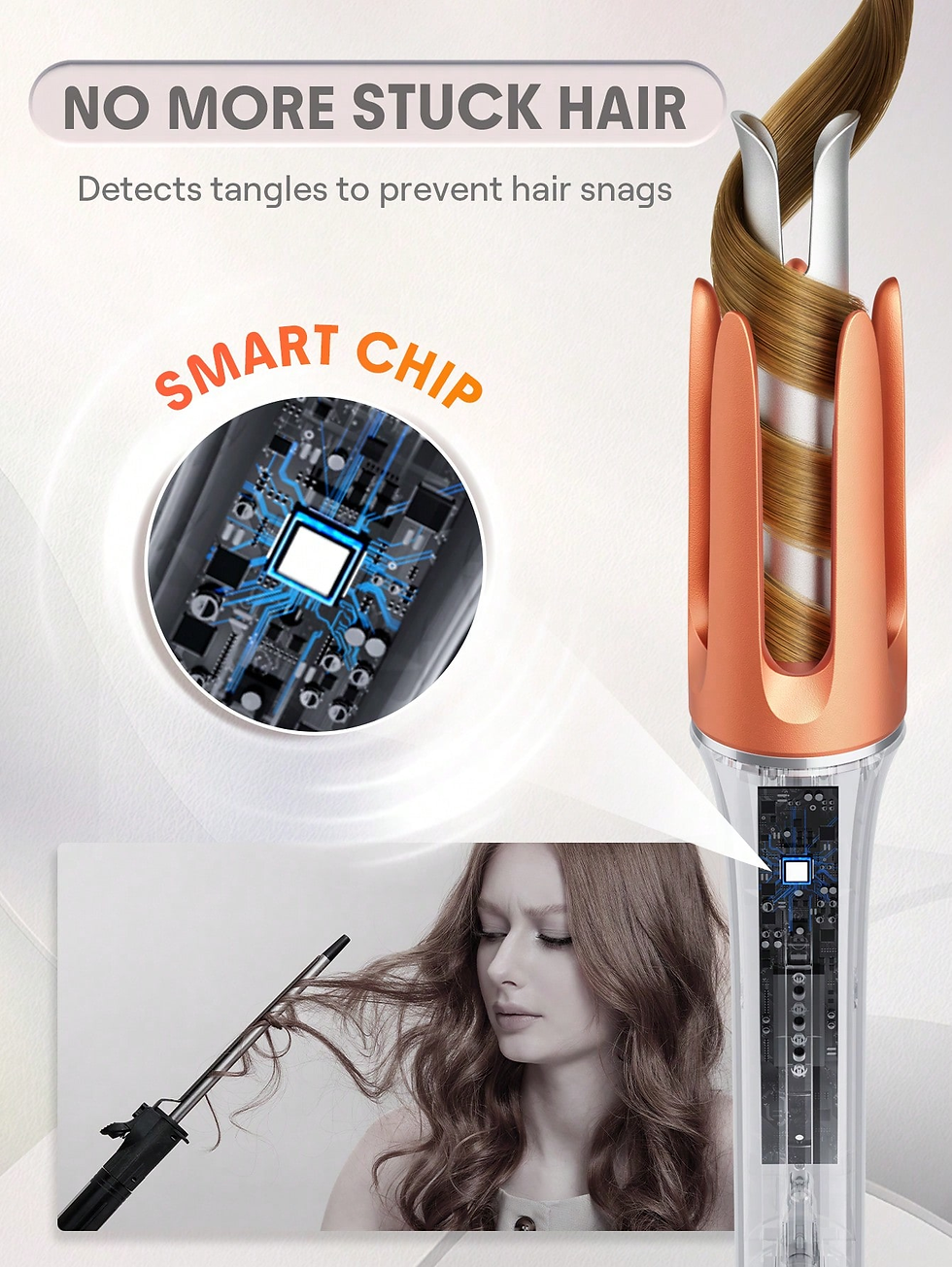 Прев'ю: Автоматична керамічна плойка для волосся It-Curl One-Touch - 32mm