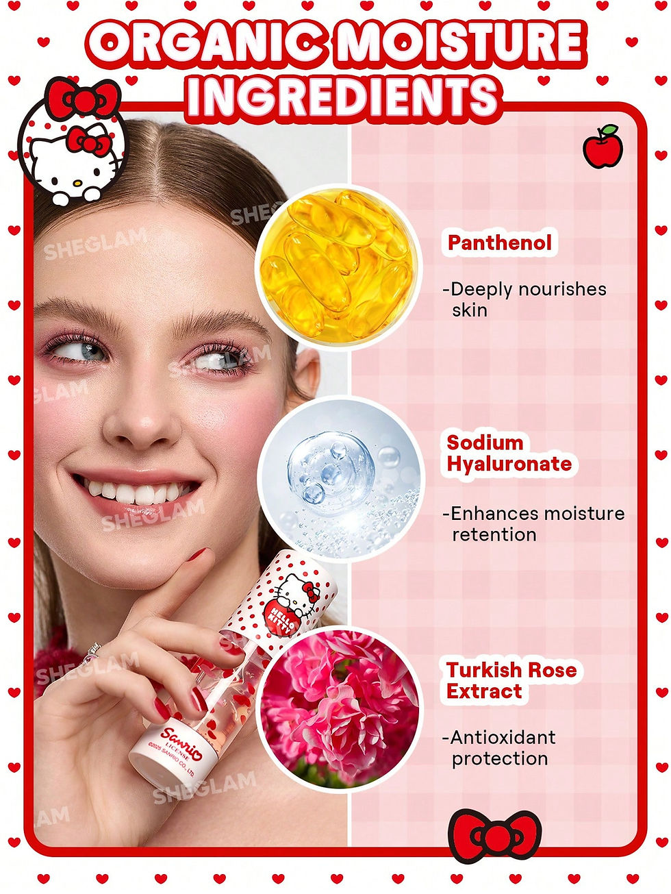 Прев'ю: Колекційний набір косметики Hello Kitty｜SHEGLAM Full Collection Set