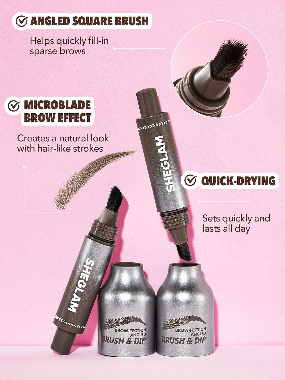 Прев'ю: Помадка для брів Brow-Fection Angled-Truffle
