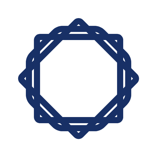 Projects logo - blátt 1