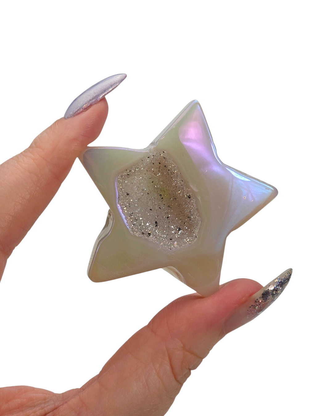 Angel Aura Agate Star