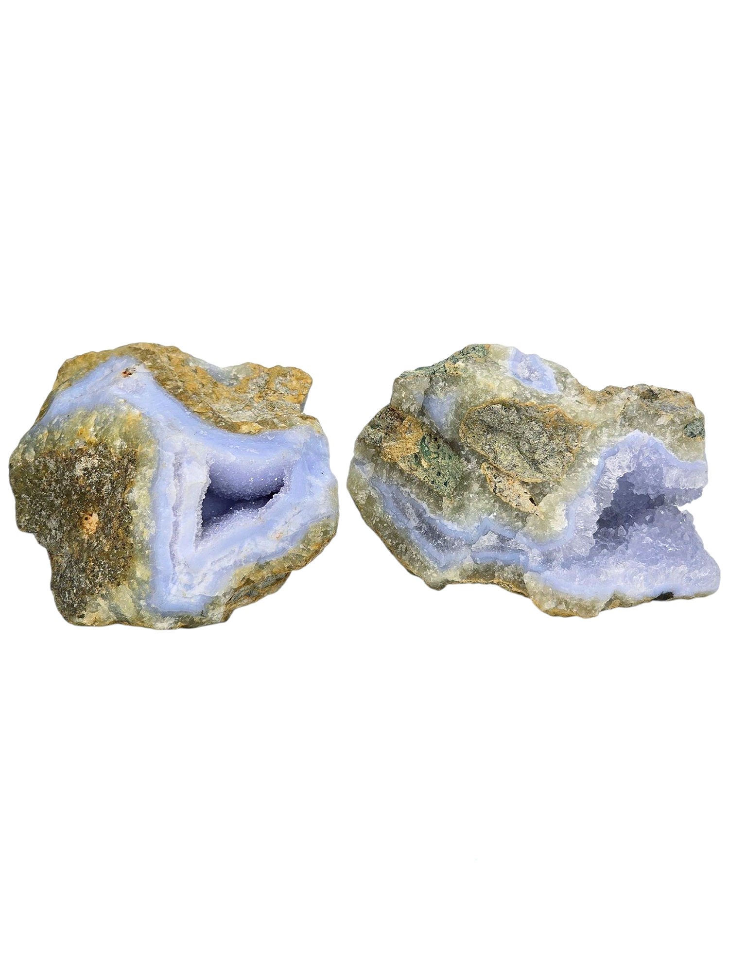 Blue Lace Agate Geode