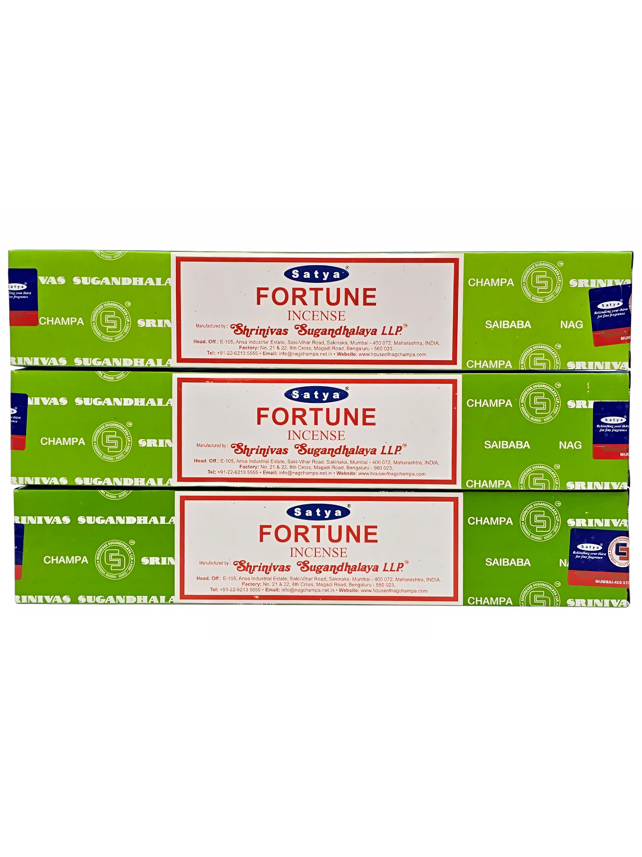 Satya Fortune Incense Sticks