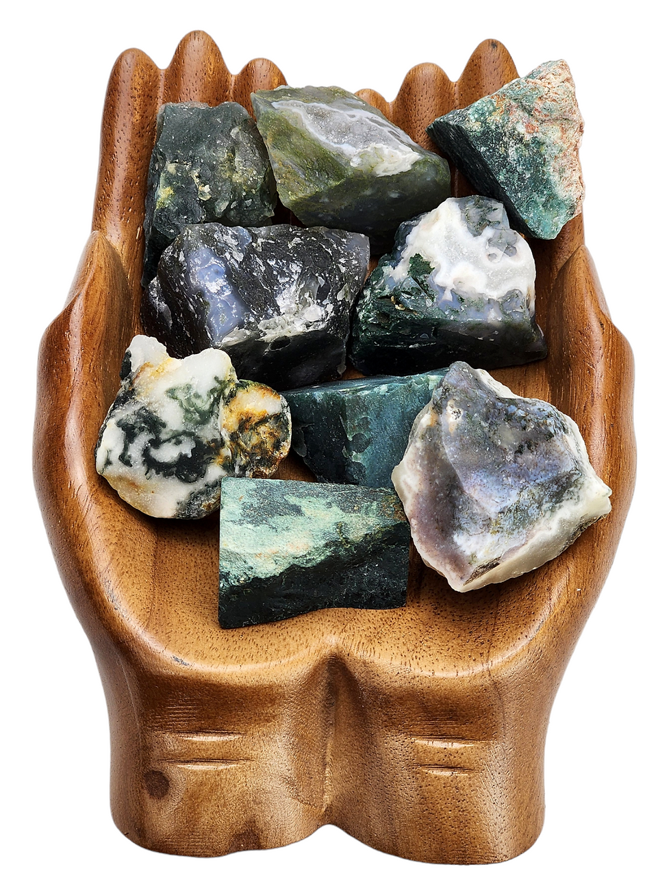Moss Agate Raw Chunk