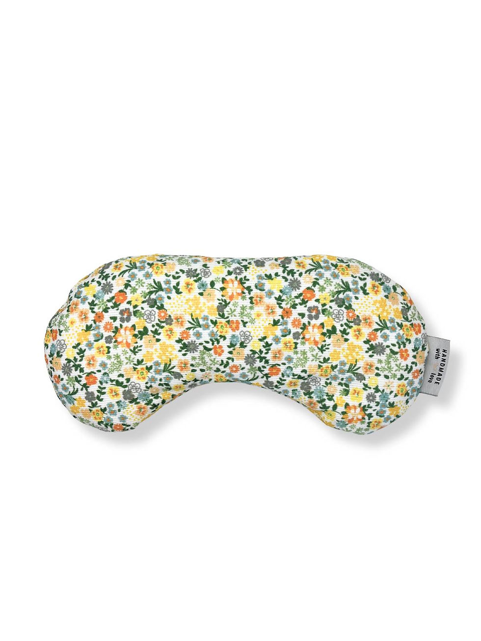 Thumbnail: Warmtekussen Oogmasker - Groene bloemen