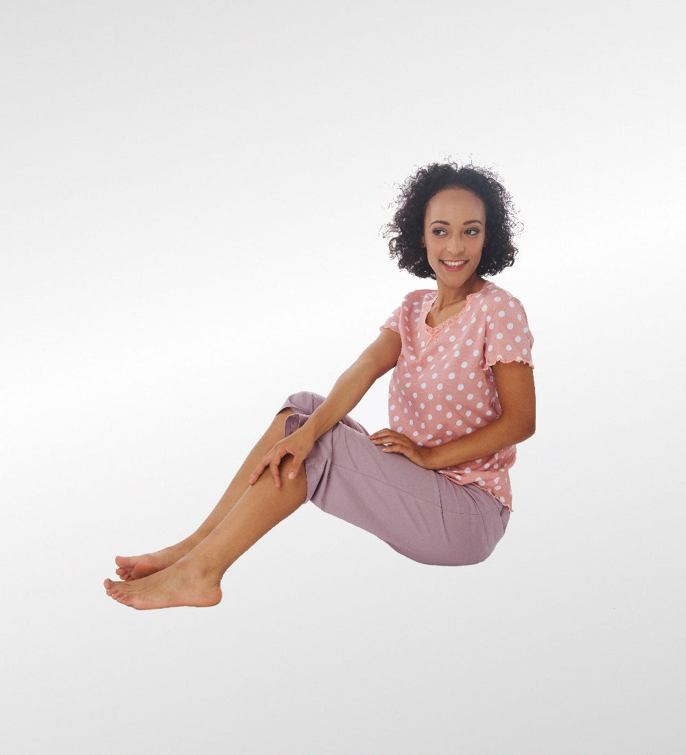 Damen Bermuda Schlafanzug DW880