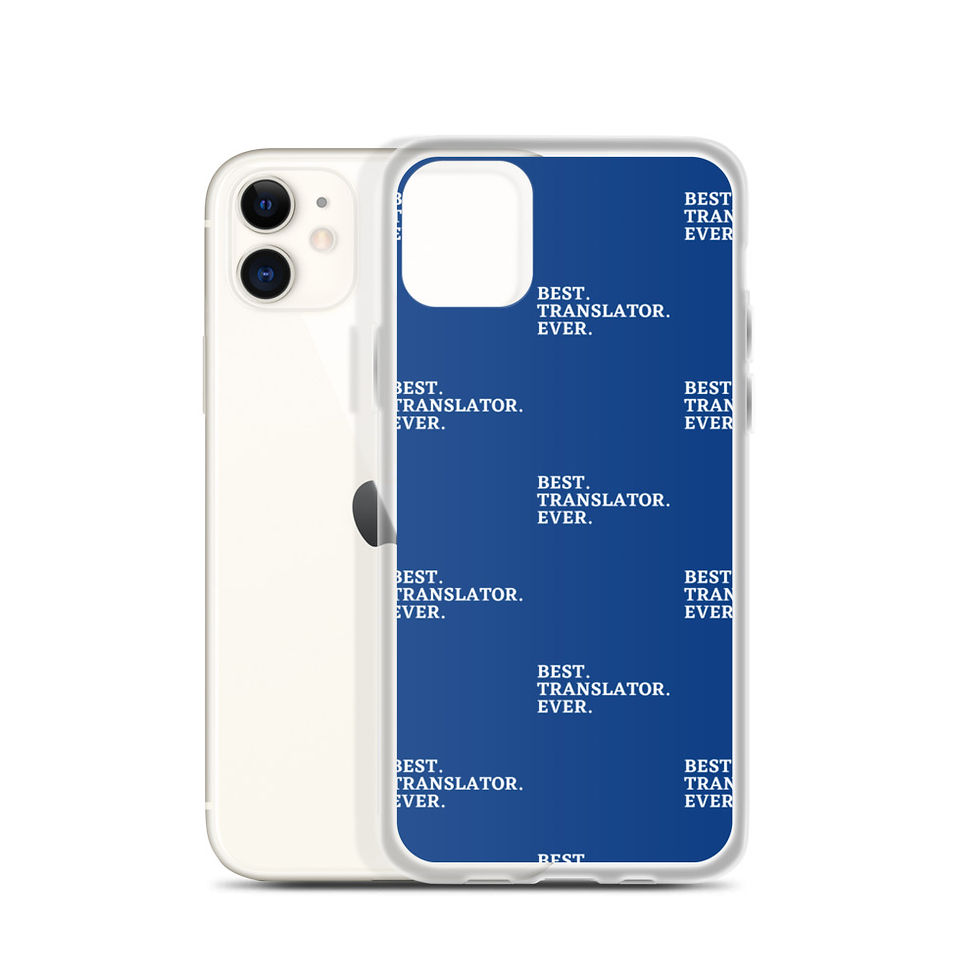 Thumbnail: Best. Translator. Ever iPhone (various models) - Blue