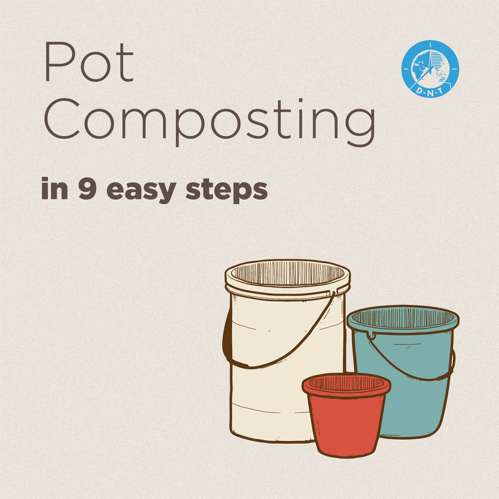 Home Composting Pots and buckets to the rescue!