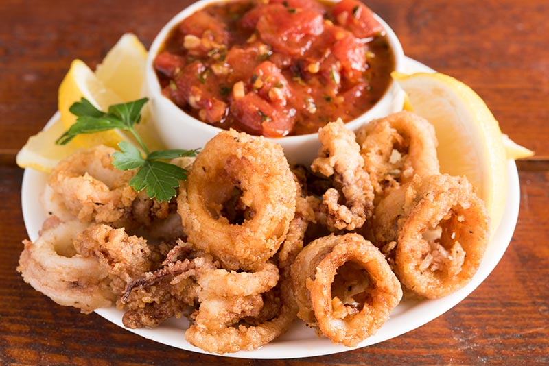 Arranged Food and Objects