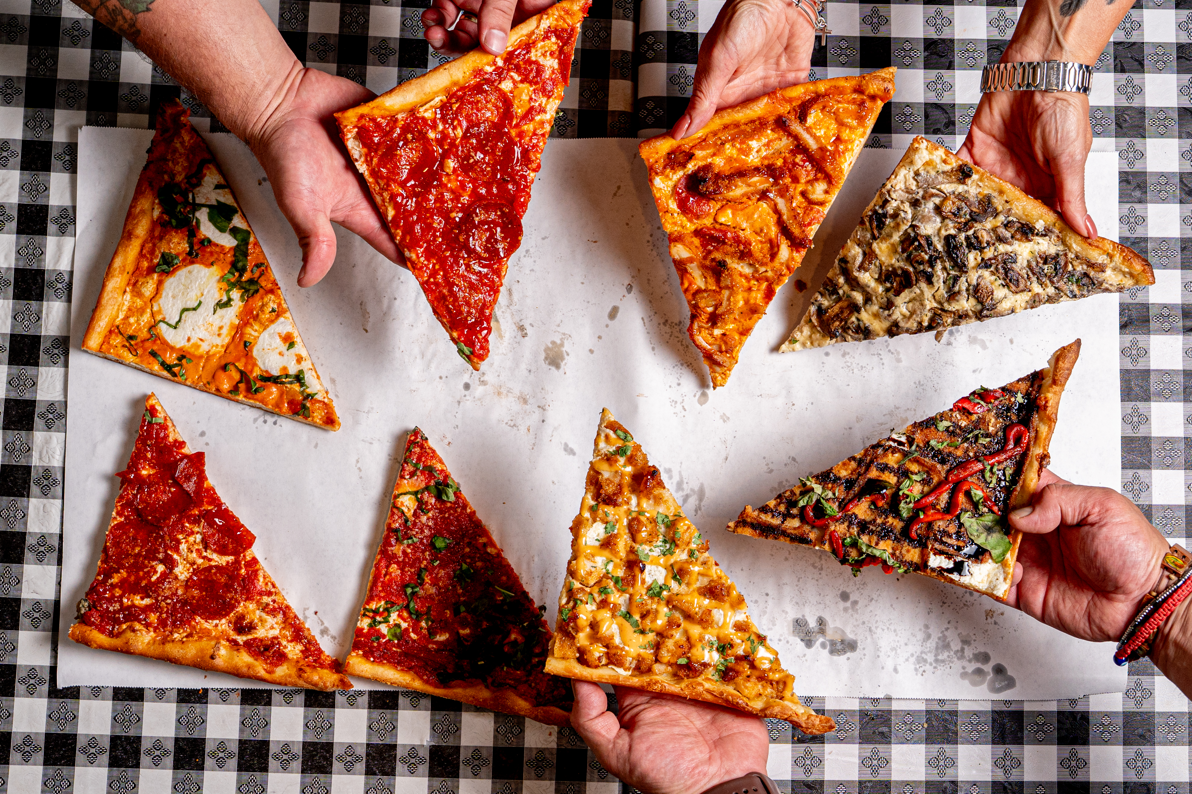 Arranged Food and Objects