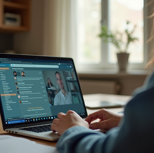Interactive Online Courses for Employment Support and Counseling Services