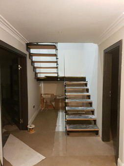 U shaped Stairs, staircase services, bespoke staircase