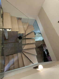 U shaped Stairs, staircase services, bespoke staircase