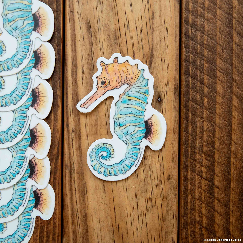 Thumbnail: SEAHORSE STICKER