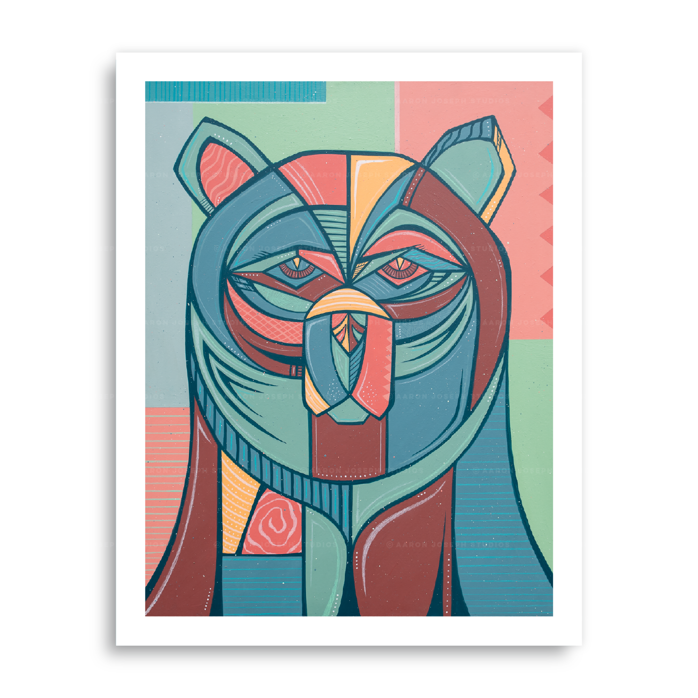 Grumpy Bear Sr. Giclée Art Print