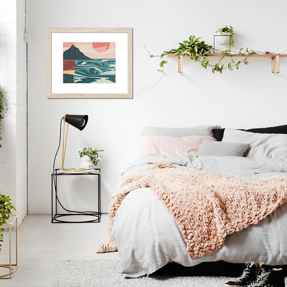 Thumbnail: Crashing Waves Giclée Art Print