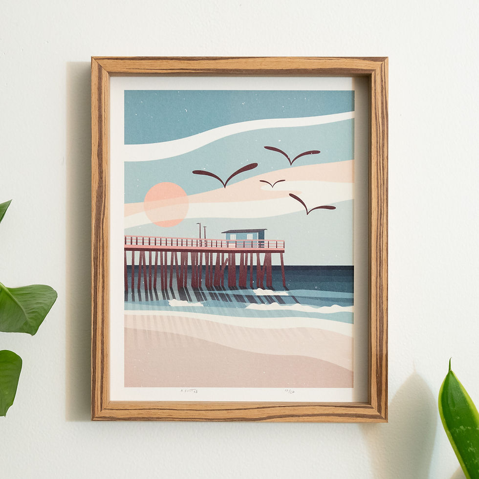 Thumbnail: Avalon Pier Print
