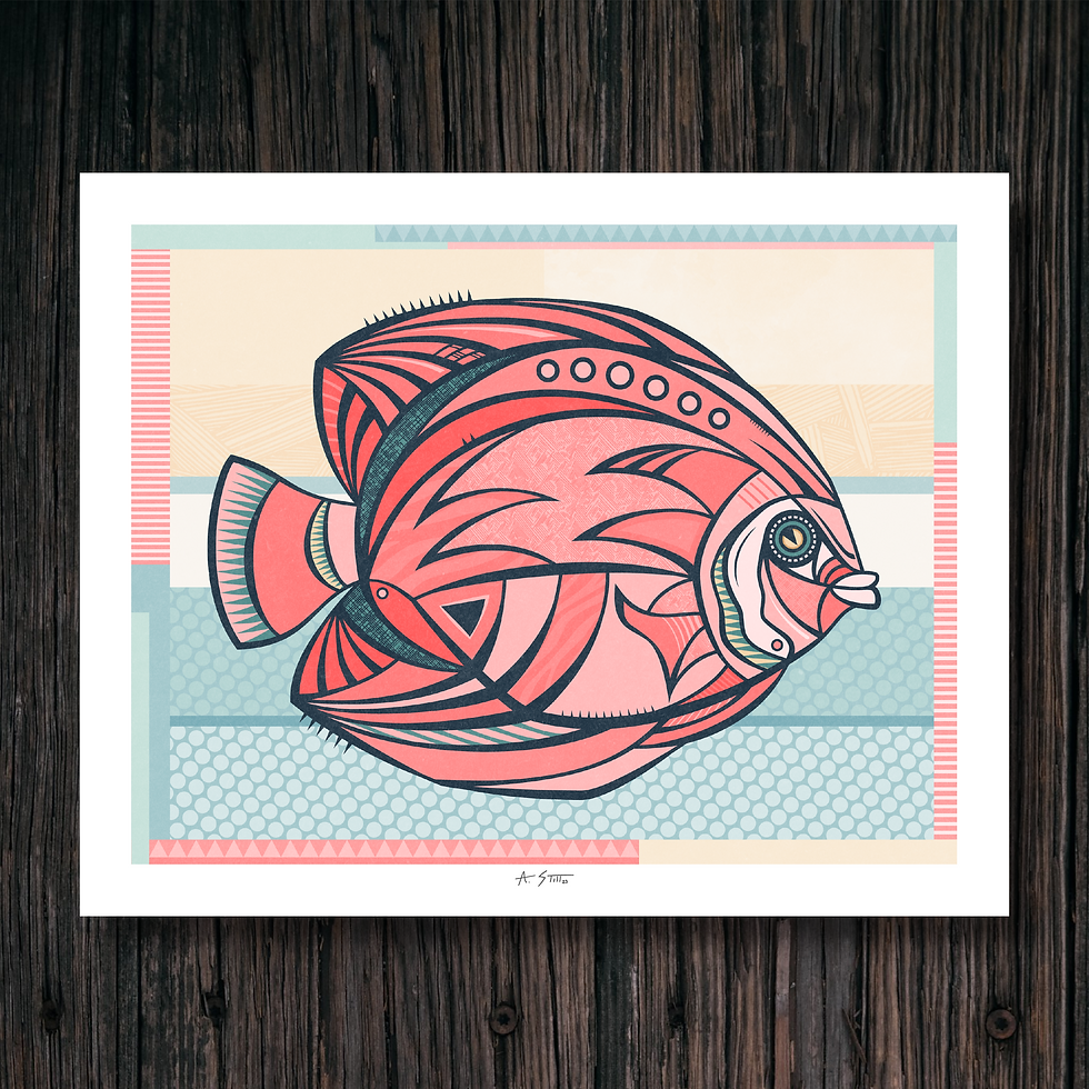 Thumbnail: Tropical Fish Print