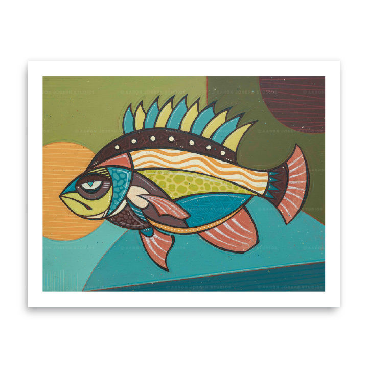 2026 GRUMPY FISH FINE ART PRINT