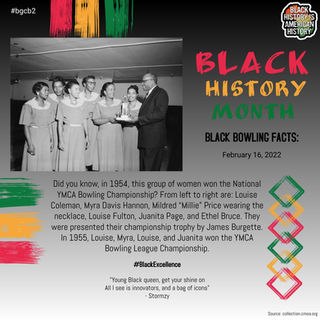 1954 NATIONAL YMCA BOWLING CHAMPIONS