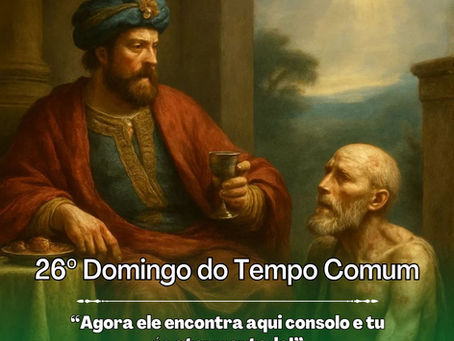 Roteiro para Celebração da Palavra - 26º Domingo do Tempo Comum