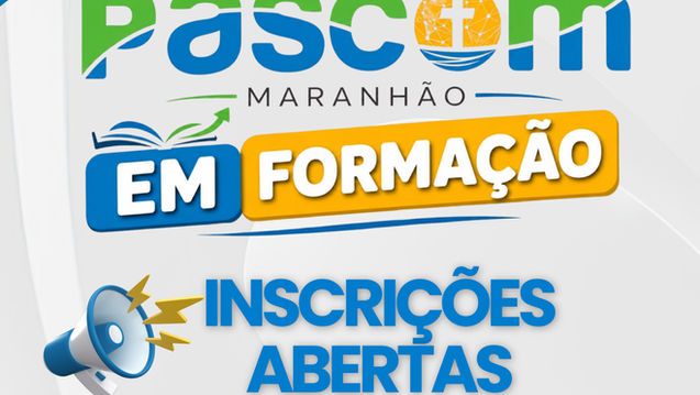 Pascom Maranhão abre inscrições para projeto de formação que selecionará representantes das 12 dioceses do estado