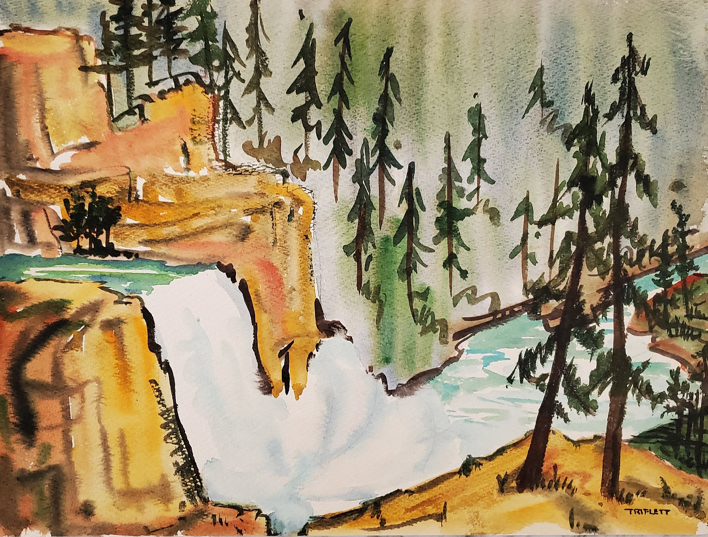 Falls of the Yellowstone