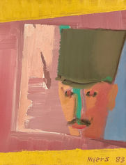 Malcolm Myers
French Soldier (cat#: MMP0700)
Oil on Canvas
14"h x 11"w in Original Frame
1983