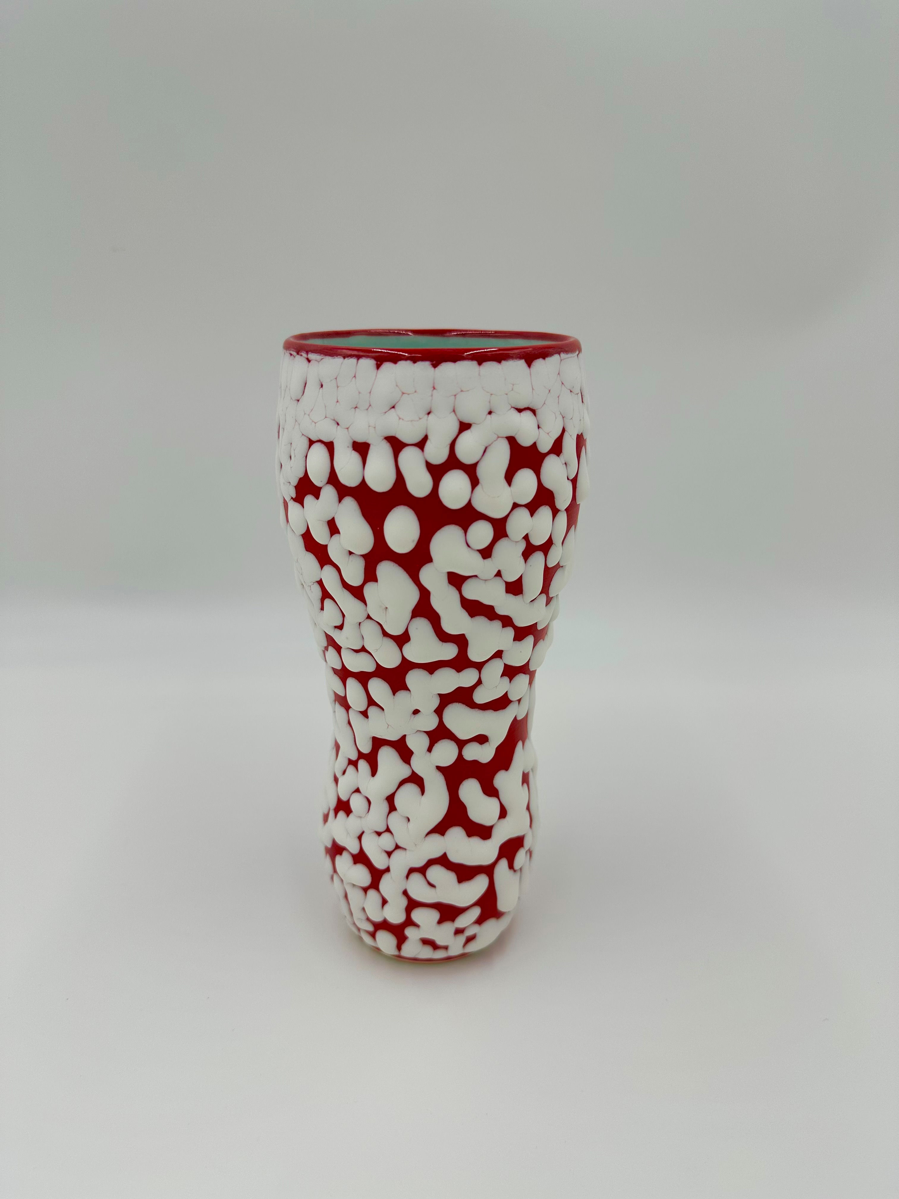 Brain Vase (Red and White #2)