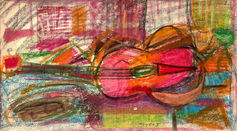 Malcolm Myers
Resting Bass (cat#: MMP2149)
Watercolor, Pastel on Paper
10.25"h x 18"w
c.1955