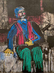 Self Portrait (Monoprint)