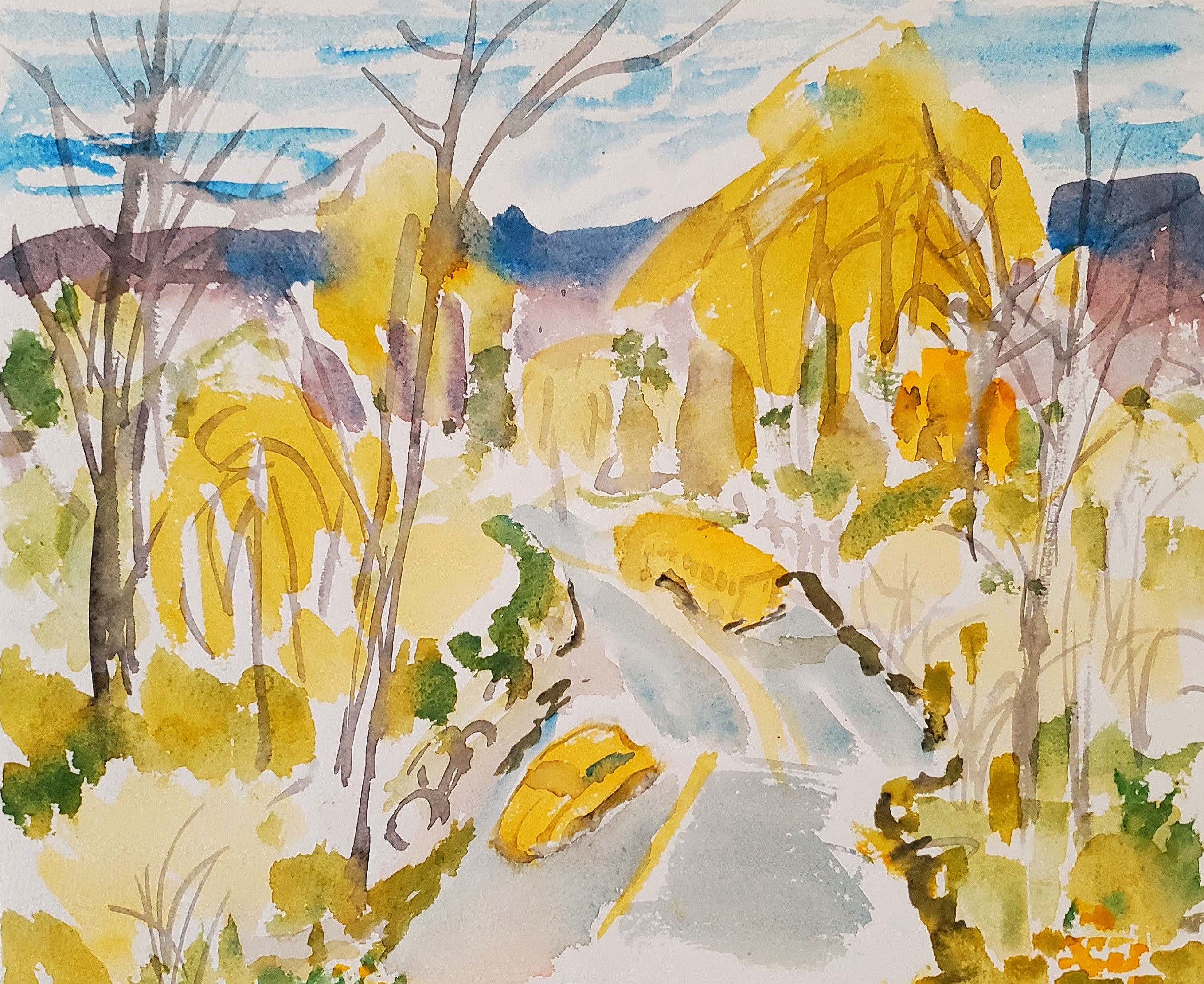 1st Yellow Day Sketch