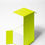 Thumbnail: Side Table (White & Chartreuse) Medium