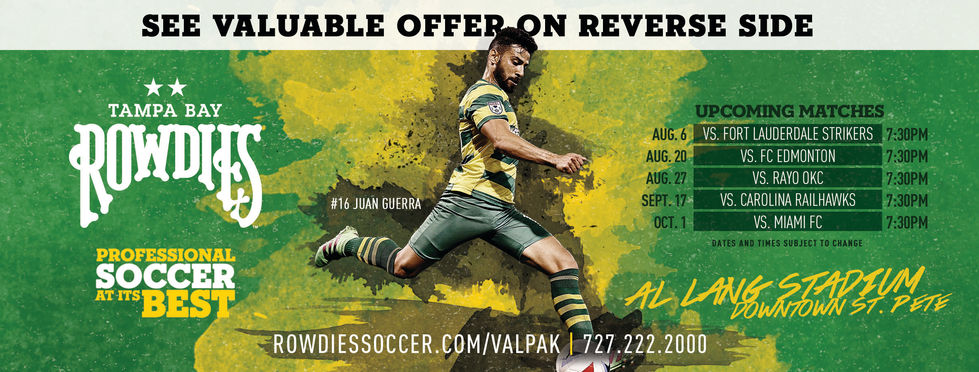 Rowdies Valpak