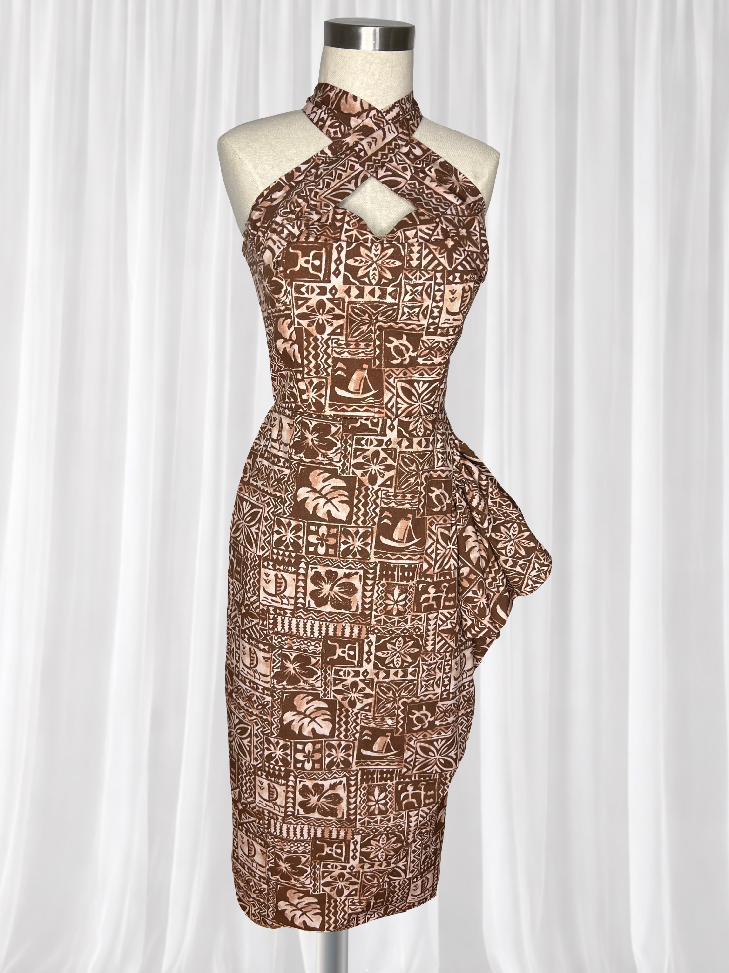 Hawaiian Sarong Dress - Style# TH-148