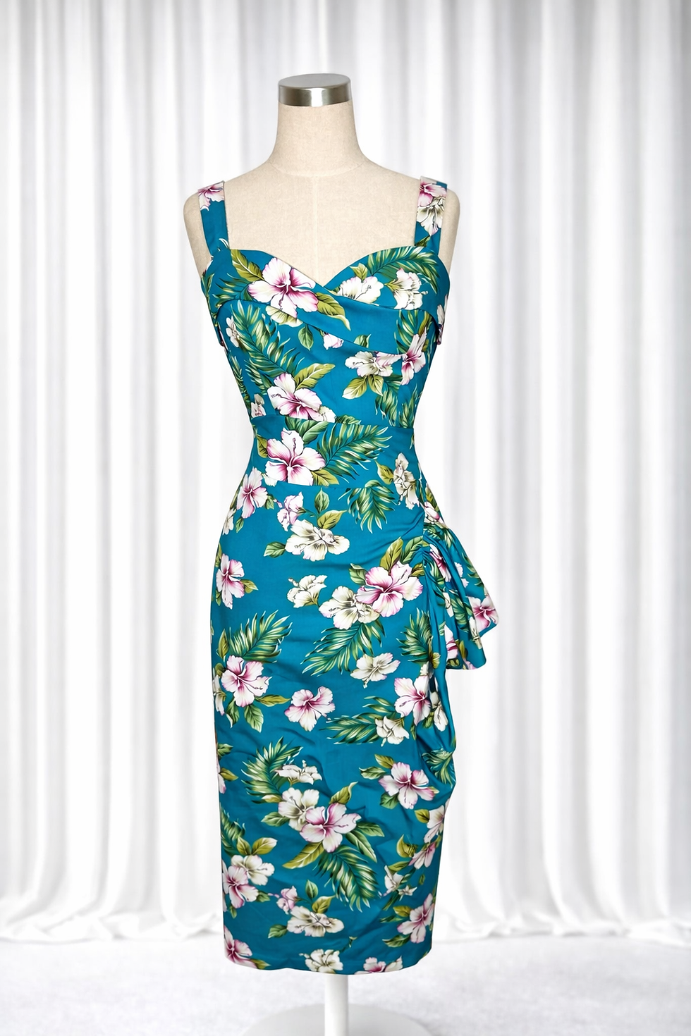 Thumbnail: High Waisted Sarong Style Skirt & Top - with optional drape  - Style# TH-SKPT02