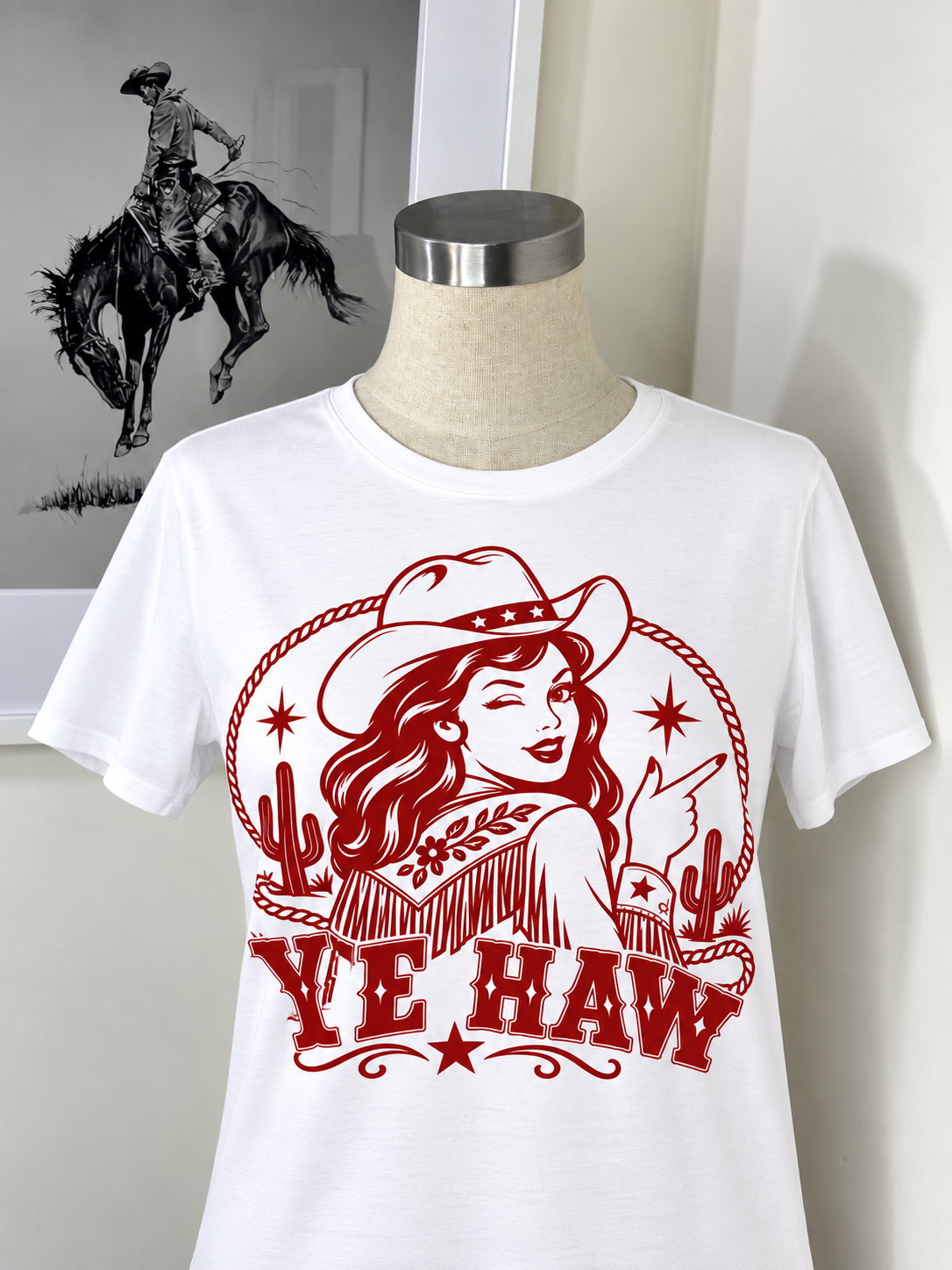100% Cotton Western Yeehaw T-Shirt