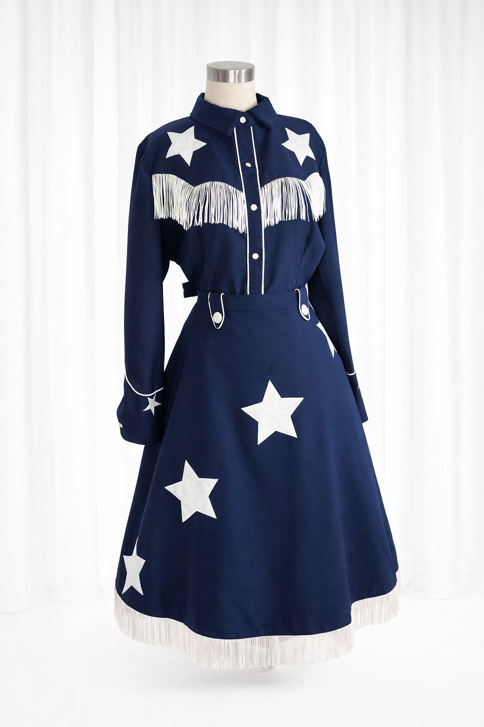 Thumbnail: Western Fringe Dress  Style THW-PC02