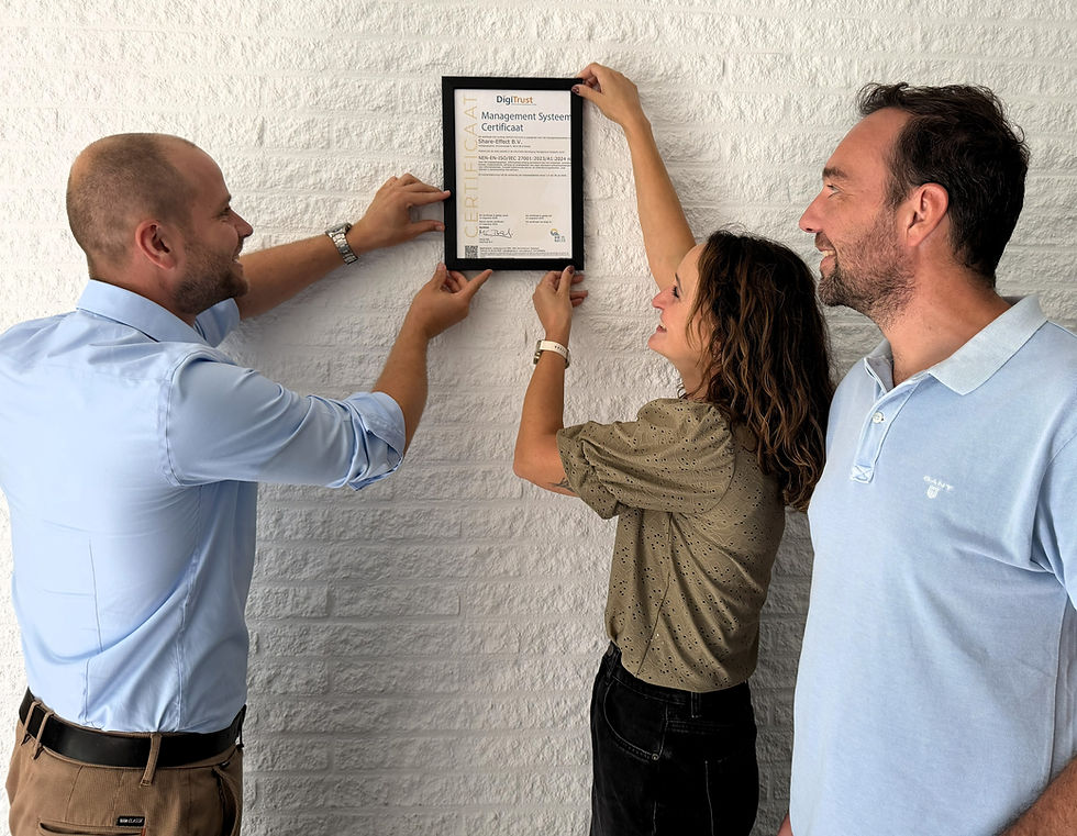 ISO 27001 gecertificeerd