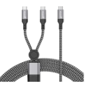 UGREEN US284 USB 2.0 para USB-C angular 1m
