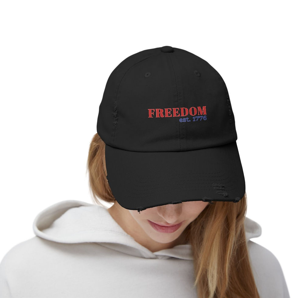 Thumbnail: Freedom Distressed Cap