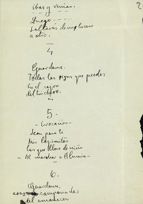 Trembling Of The Moment Lorca Home