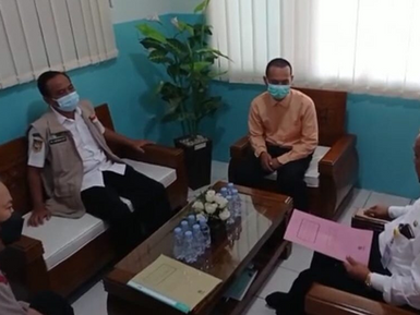 Pengecekan Kesiapan PTM di SIT Adzkia kampus Cikiray - Sukabumi